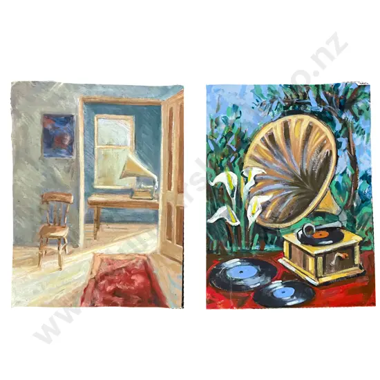 William Main (1934 - 2023) - Two Artworks (unframed)