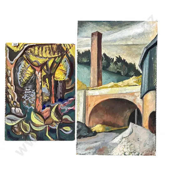 William Main (1934 - 2023) - Two Artworks (unframed)