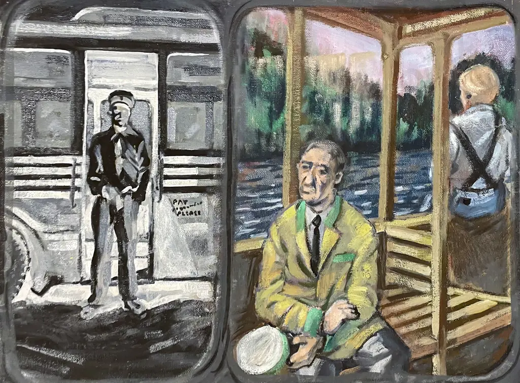 William Main (1934 - 2023) - Two Artworks (unframed) Image 1++