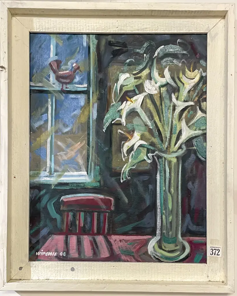 William Main (1934 - 2023) - Calla Lillies Image 1++