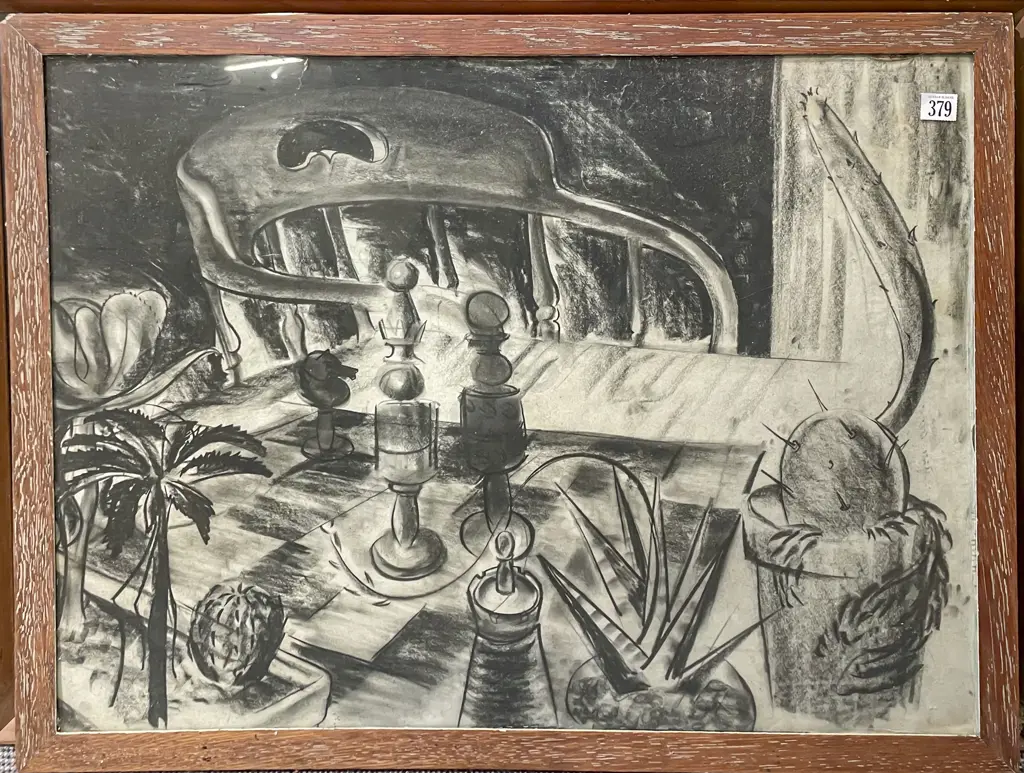 William Main (1934 - 2023) - Two Framed Works Image 1++