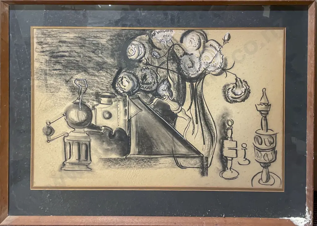 William Main (1934 - 2023) - Two Framed Works Image 1++