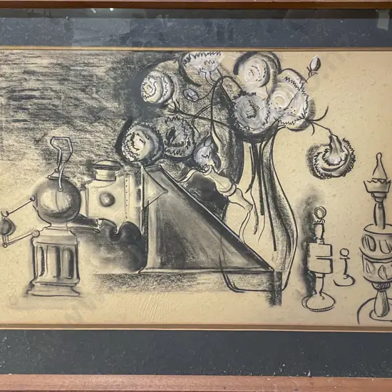 William Main (1934 - 2023) - Two Framed Works