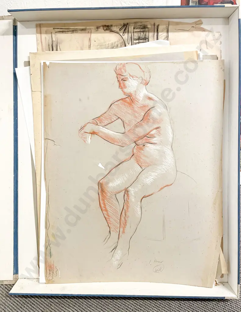 William Main Collection of Sketch Works Image 1++