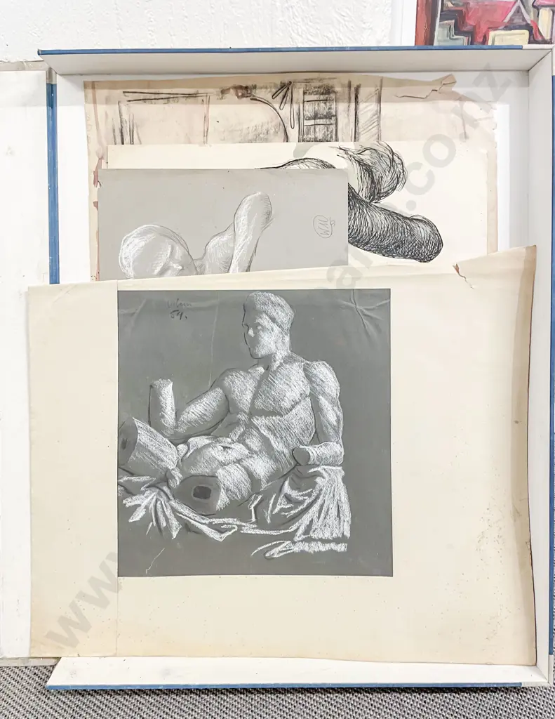 William Main Collection of Sketch Works Image 1++