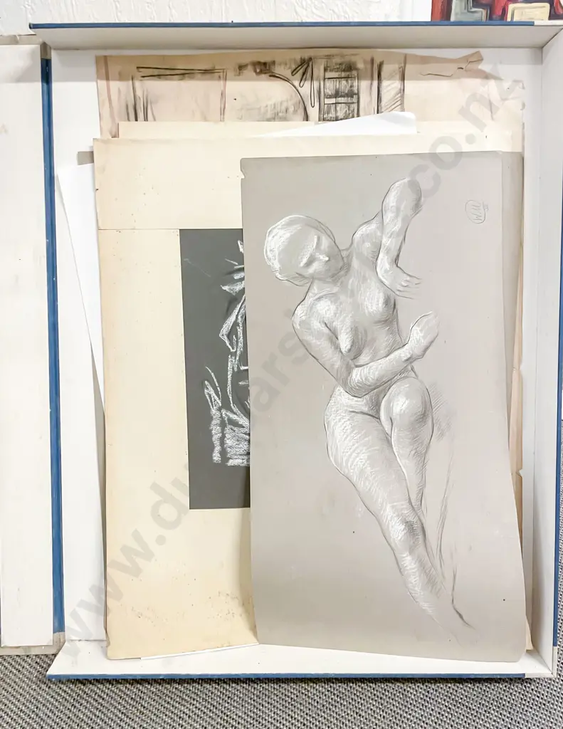 William Main Collection of Sketch Works Image 1++