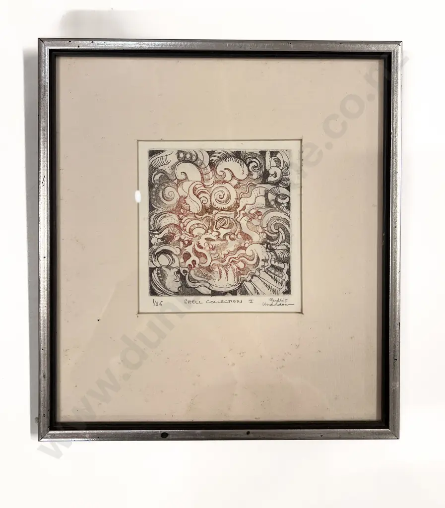 Four Framed Artworks including works by Jeanne Mackaskill & Paul Ellis Image 1++