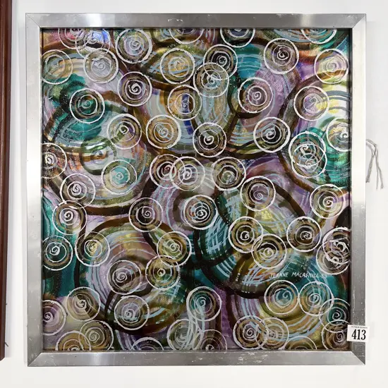 Four Framed Artworks including works by Jeanne Mackaskill & Paul Ellis