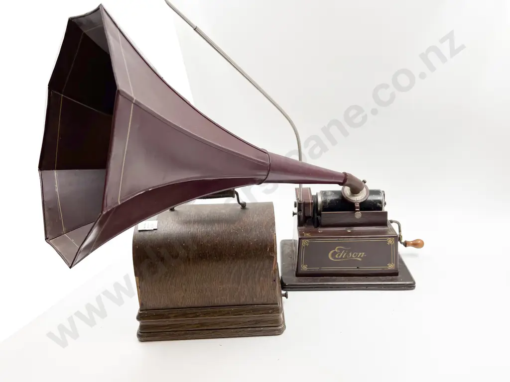 Tabletop Edison "Gem" Phonograph Image 1++