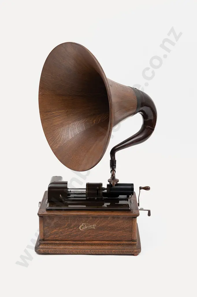 Tabletop Edison "Comet" Phonograph Image 1++