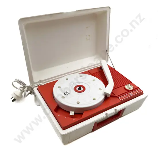 General Electric All Plastic Portable Record Player and Philips