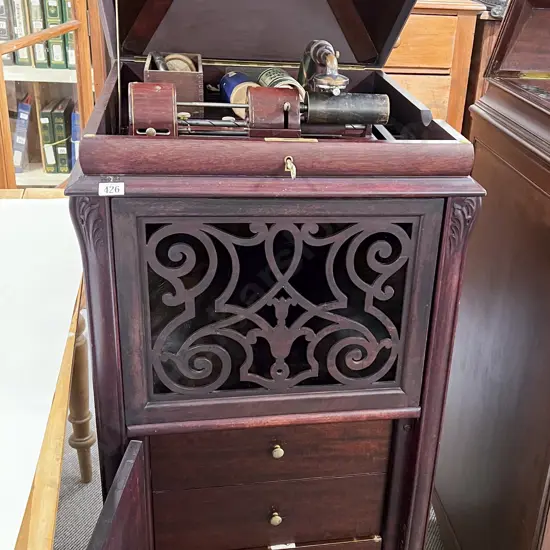 Floor Standing Model Edison Amberola Gramophone