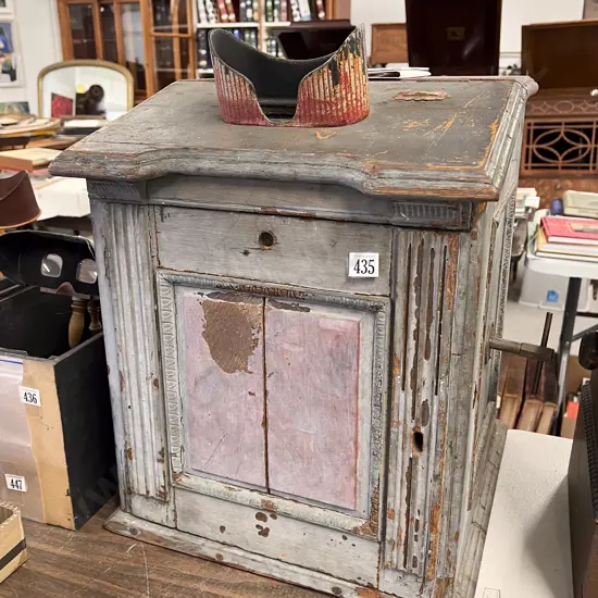 Late C19th Made in USA Tabletop What the Butler Saw (Mutoscope)