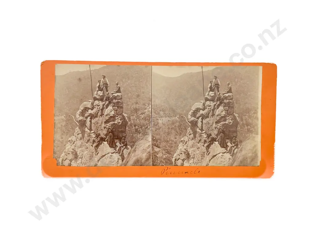Collection NZ and World Photographic Stereoscope Cards Image 1++