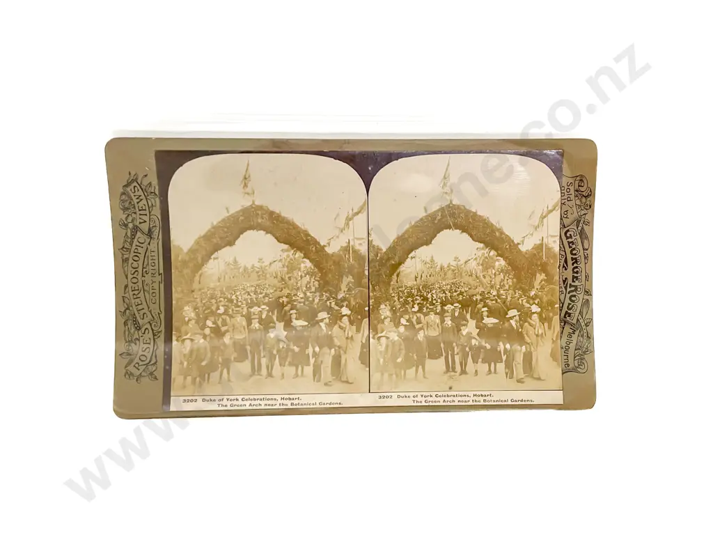 Collection NZ and World Photographic Stereoscope Cards Image 1++