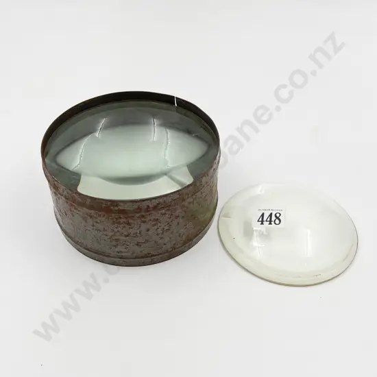 Large Double Mounted Lens with Single