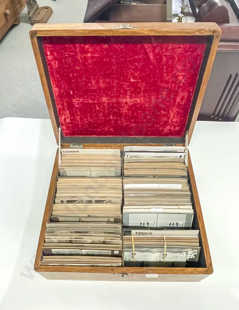 Large Collection NZ and World Stereoscope Cards Image 1++