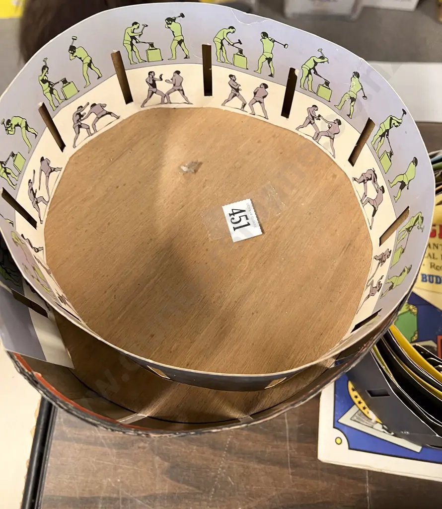 Vintage Zoetrope with Nine Slides and Two Photo Machine Books Image 1++