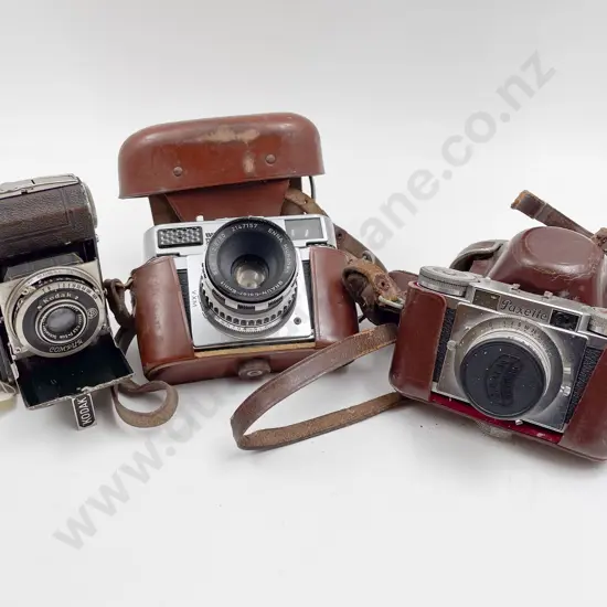 Three Vintage Cameras