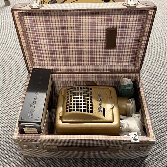 Two Projectors Including Original Cased Paximat Slide Projector
