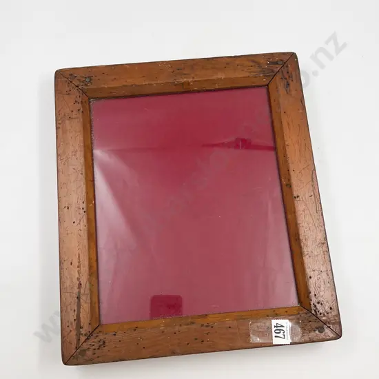 Vintage Camera Plate
