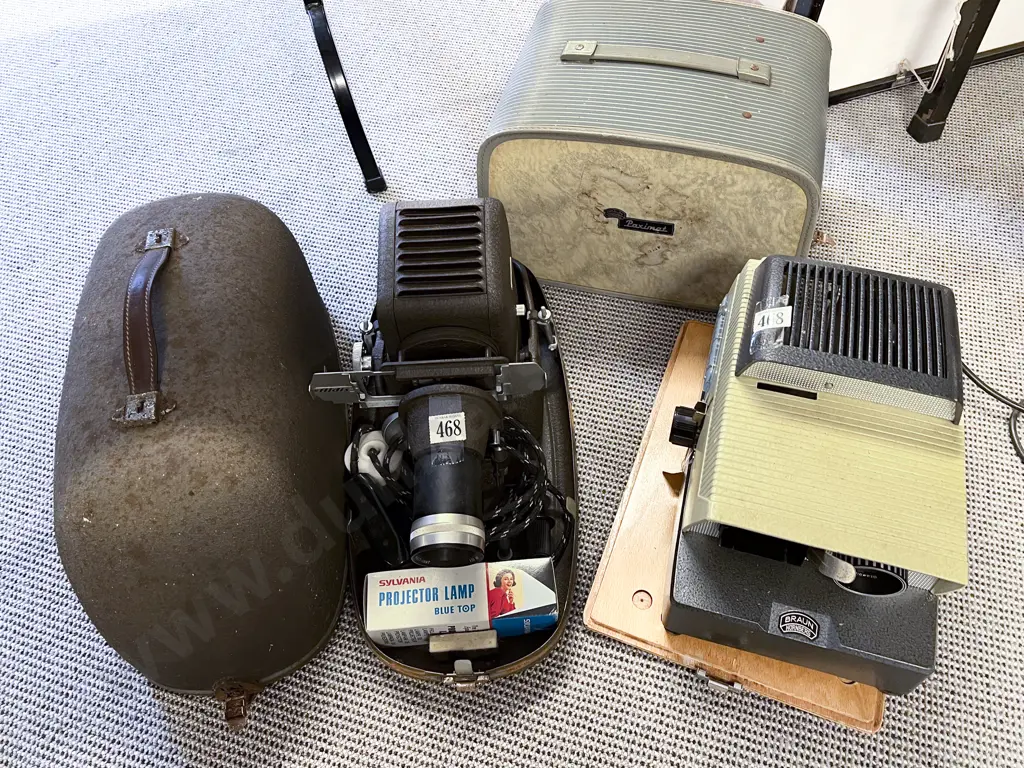 Aldis and Braun Slide Viewers Image 1++