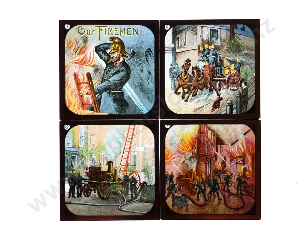 Original Boxed Lantern Slides Image 1++