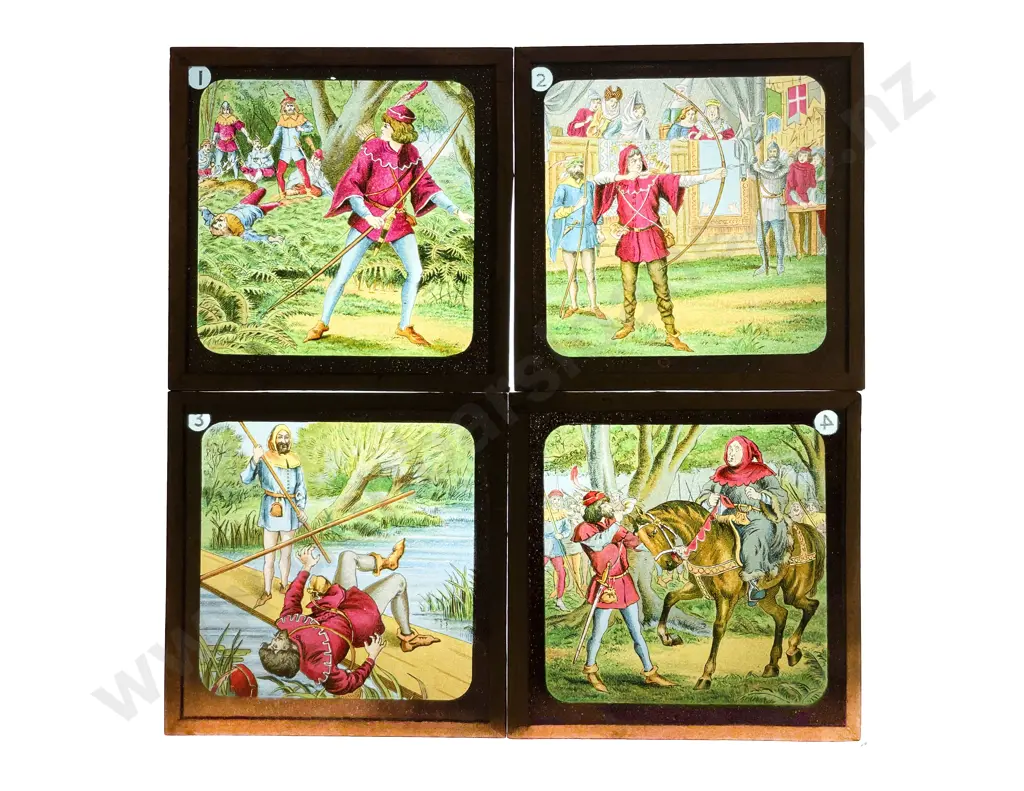 Original Boxed Lantern Slides Image 1++