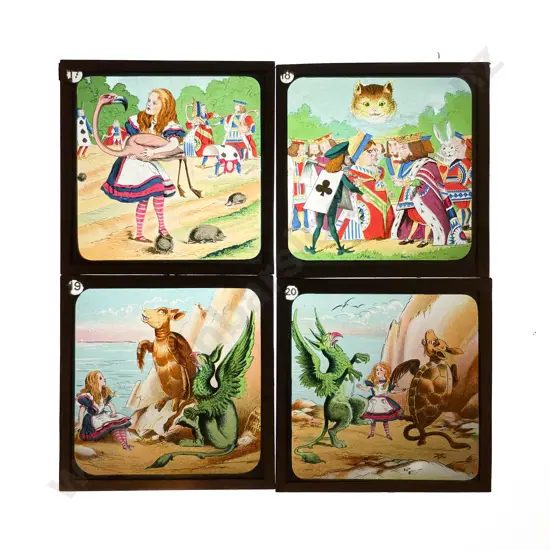 Original Boxed Lantern Slides