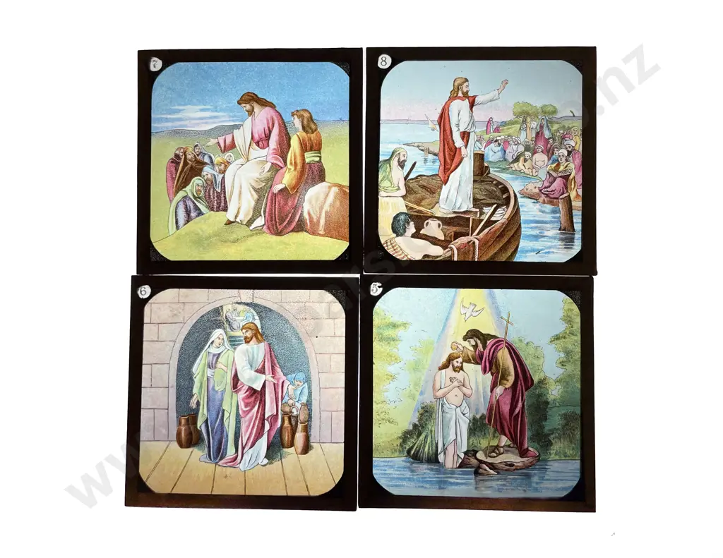 Original Boxed Lantern Slides Image 1++