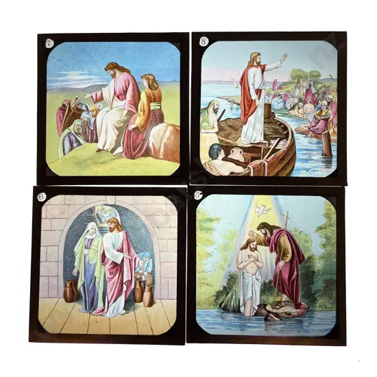 Original Boxed Lantern Slides
