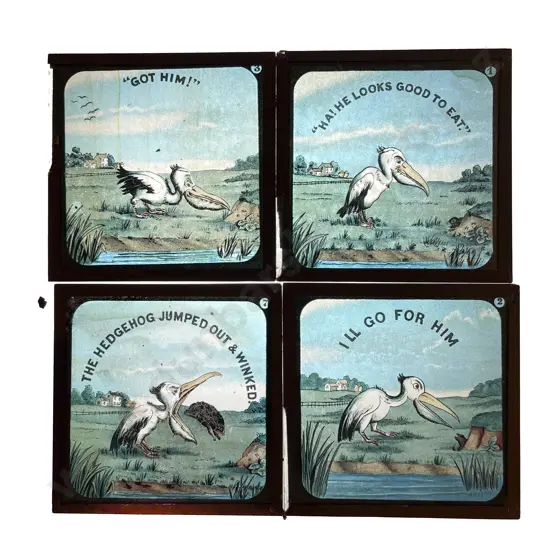 Original Boxed Lantern Slides