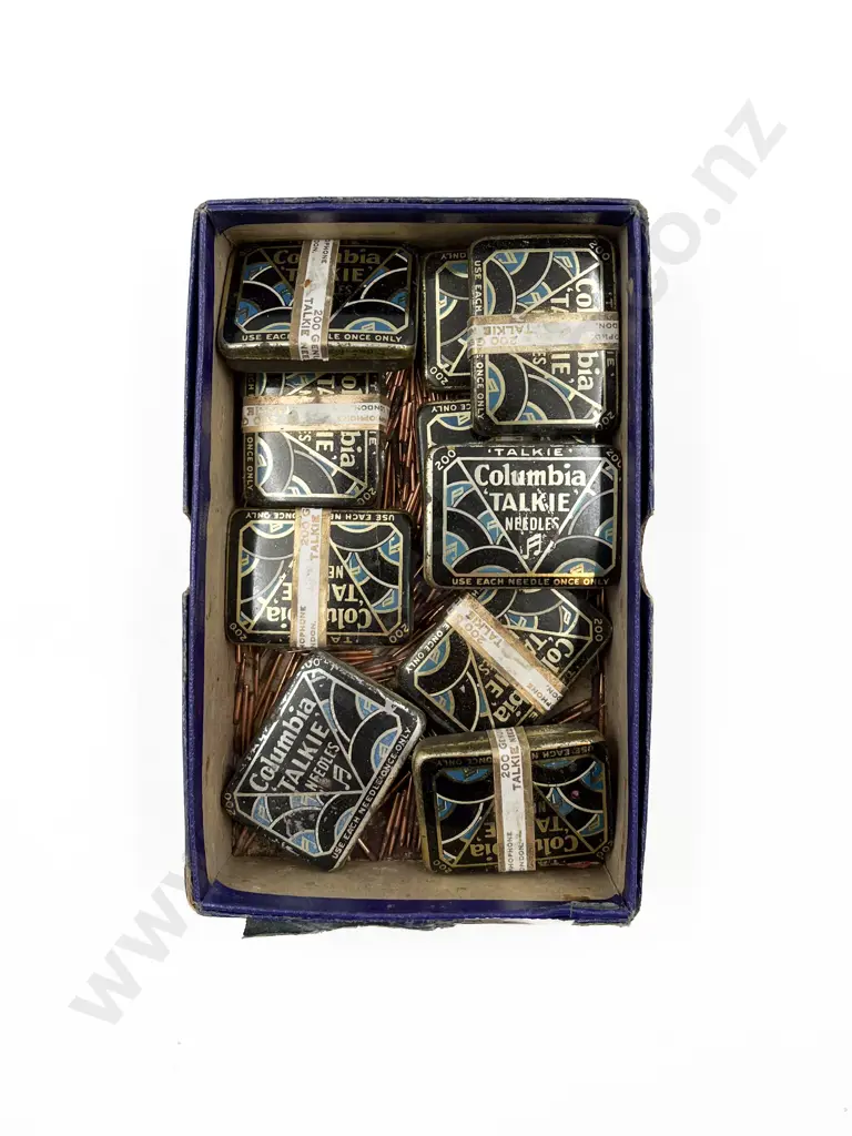 Collection of Gramophone Needles in Tins Image 1++