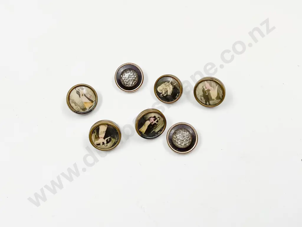 Seven Edwardian Buttons Image 1++