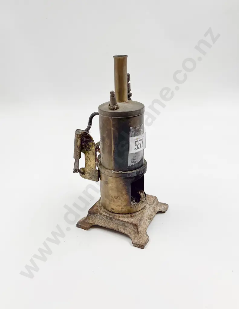 Vintage Possible Meccano Stationary Steam Engine Image 1++