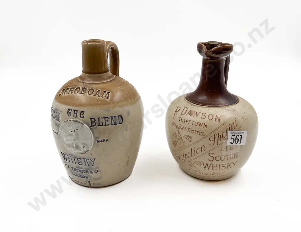 Two Stone Whiskey Decanters Image 1++