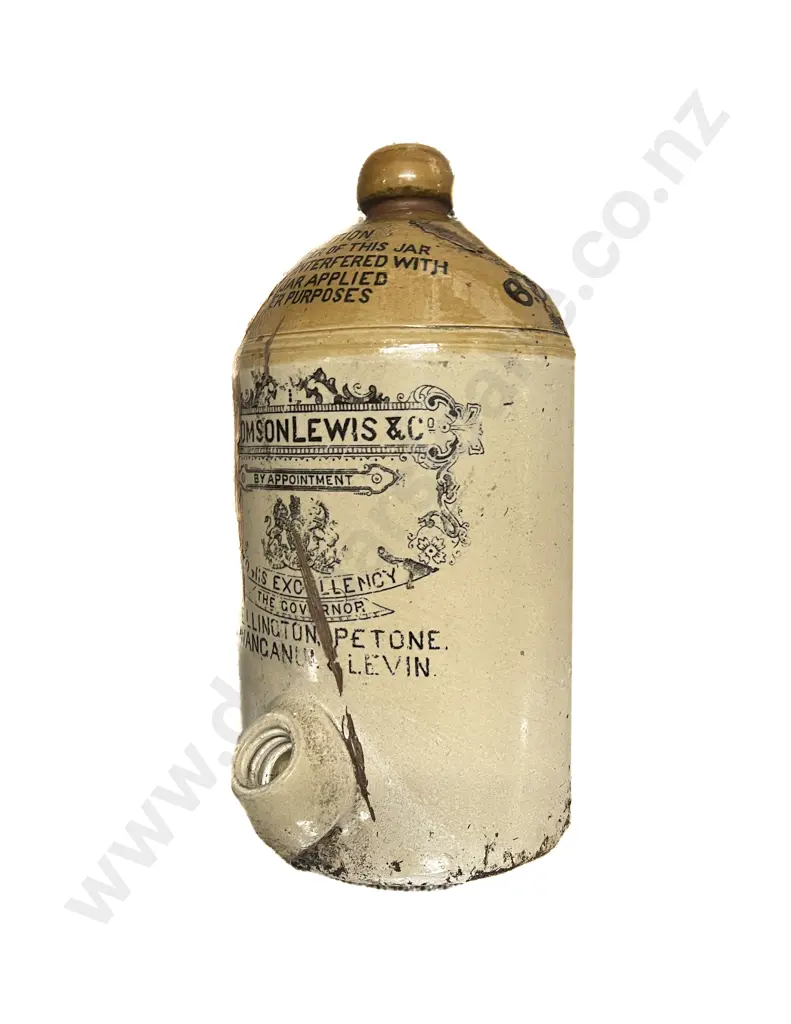 Thomson Lewis Stoneware Keg Image 1++