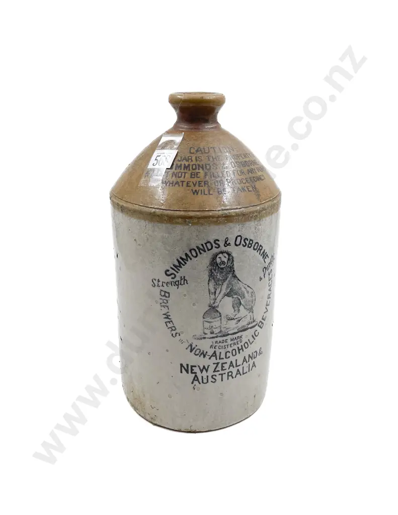 Simmonds & Osborne Stoneware Keg Image 1++