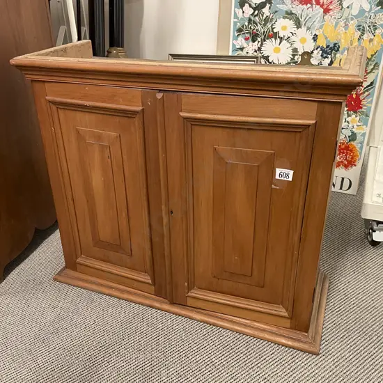 NZ Colonial Kauri Wall Mounting Cabinet