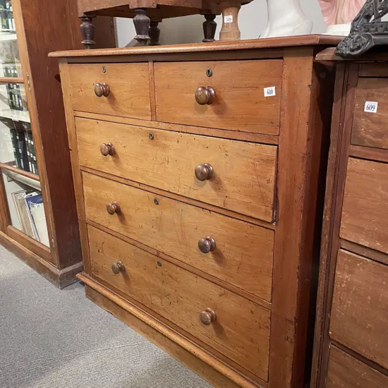 NZ Colonial Kauri Flat Front Chest