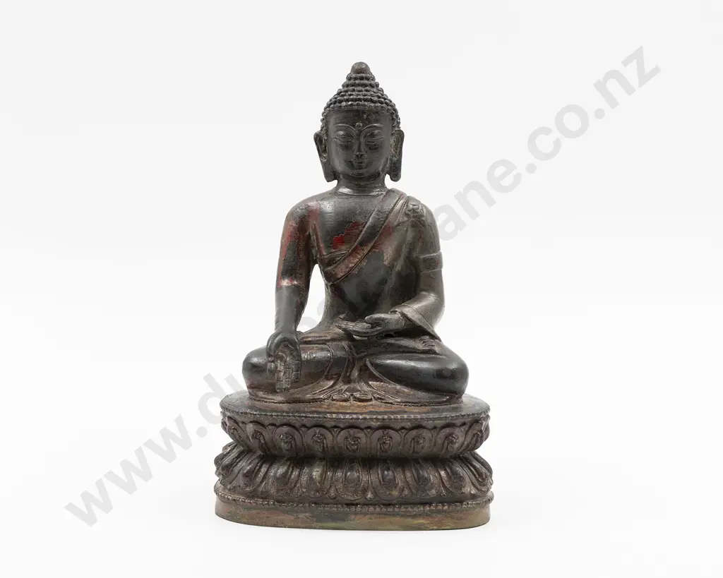 Tibetan Bronze Buddha Figure Image 1++