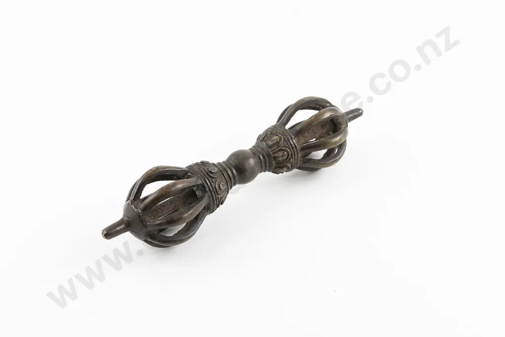 Tibetan 19th Century Copper Dorje Image 1++