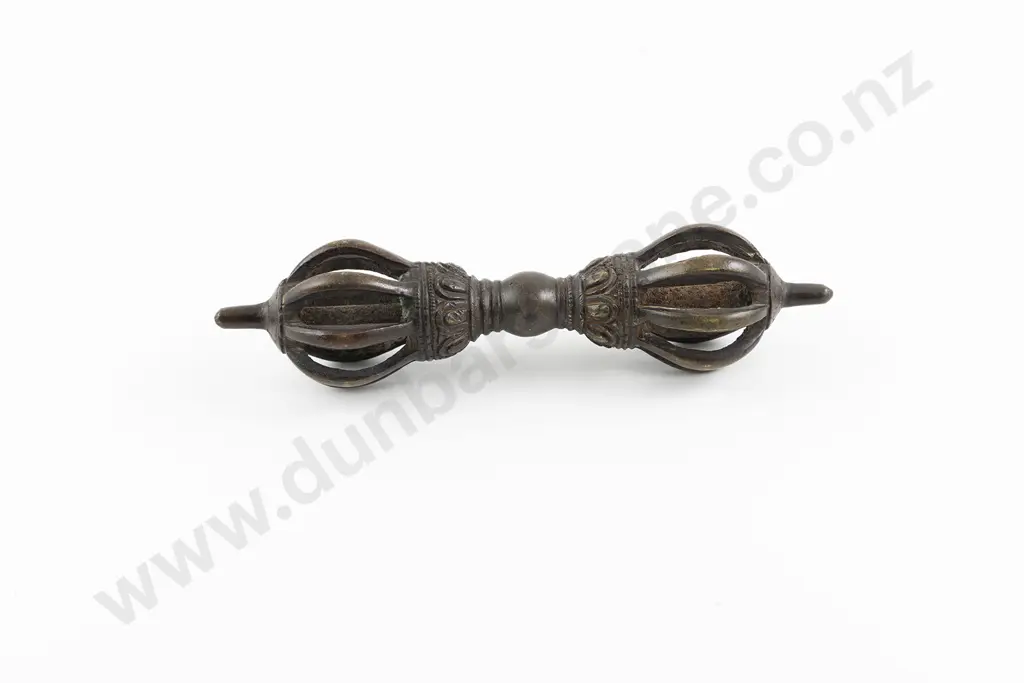 Tibetan 19th Century Copper Dorje Image 1++