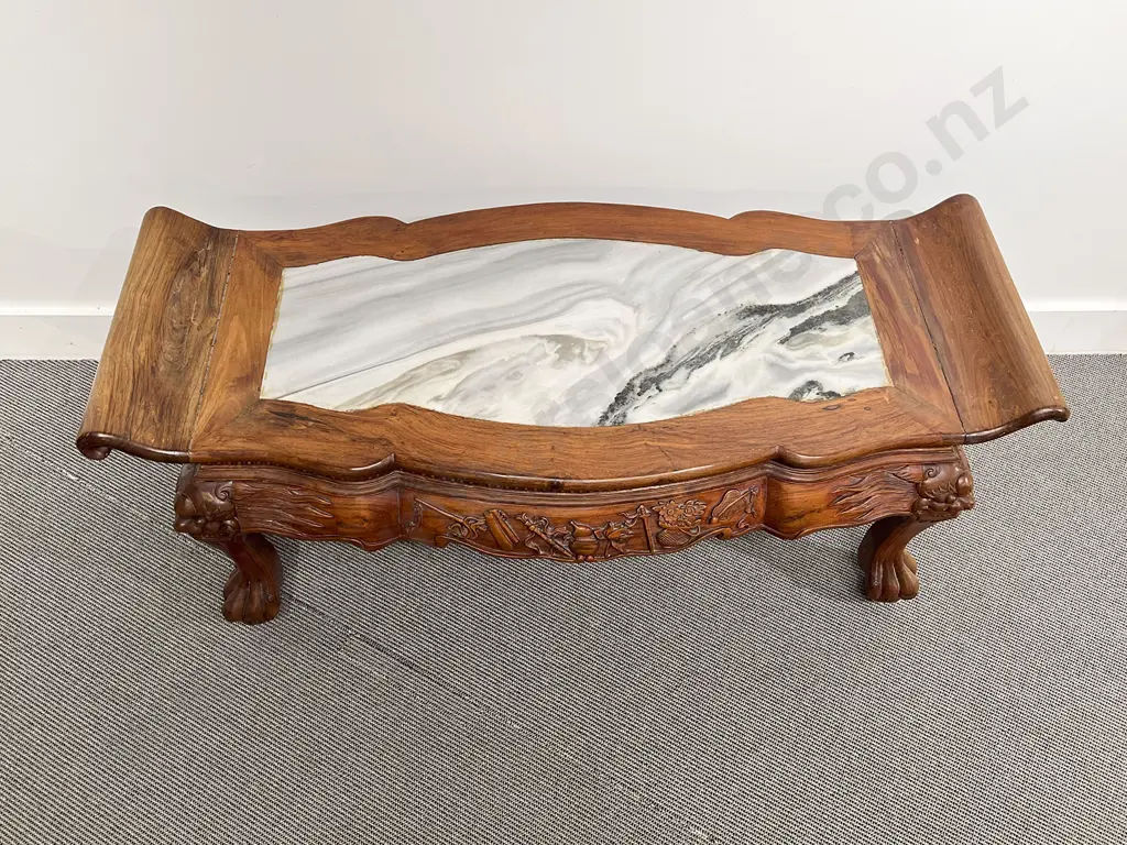 A Good Chinese Late Qing Dynasty Rosewood Five Piece suite Image 1++