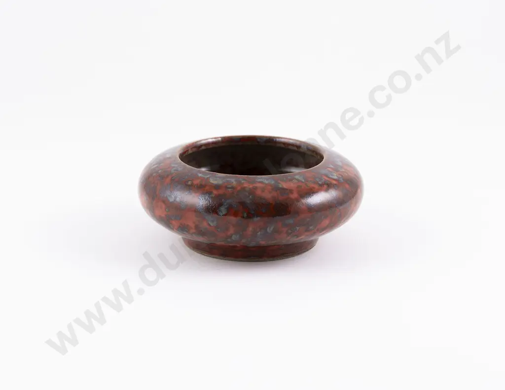 A Chinese Red Lustre Glazed Brush Washer Bowl Image 1++