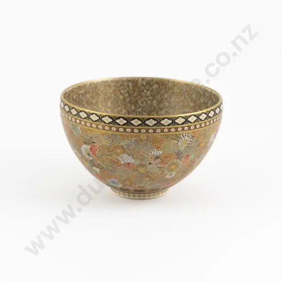 A Fine Meiji Period Satsuma Yabu Meizan Bowl