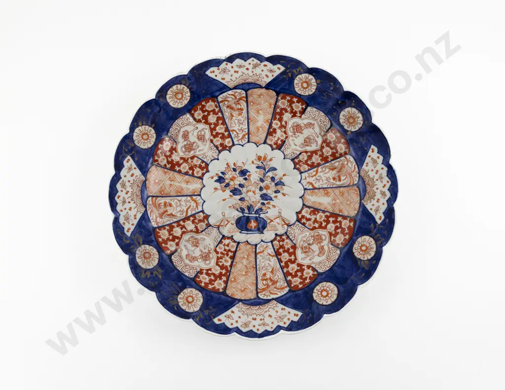 Japanese Meiji Period Imari Dish Image 1++