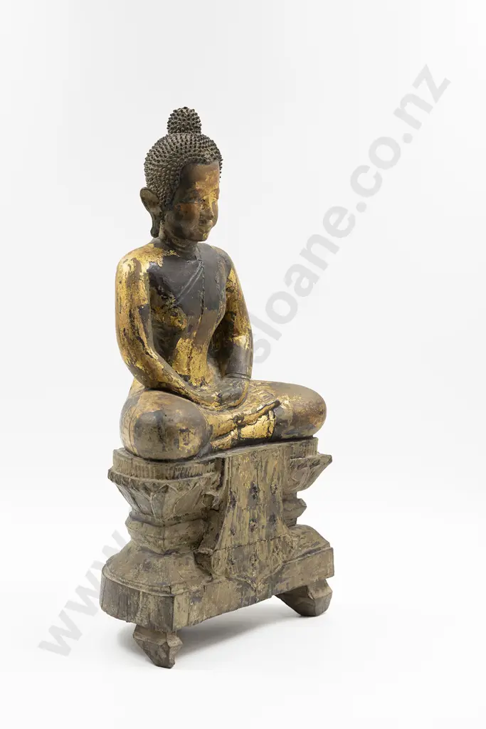 A Good 19th Century Burmese Mandalay Buddha Image 1++