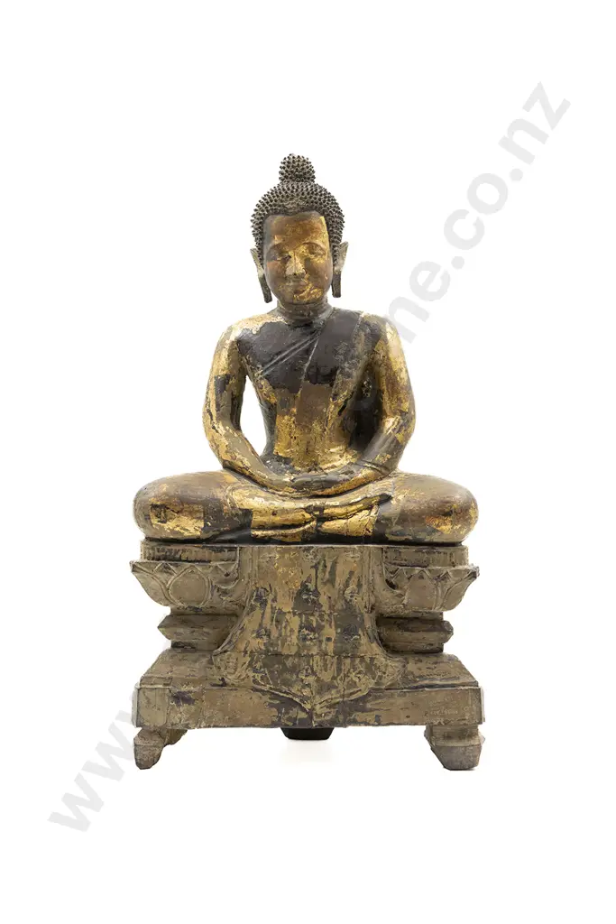 A Good 19th Century Burmese Mandalay Buddha Image 1++