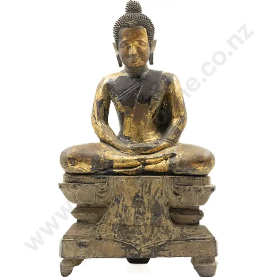 A Good 19th Century Burmese Mandalay Buddha